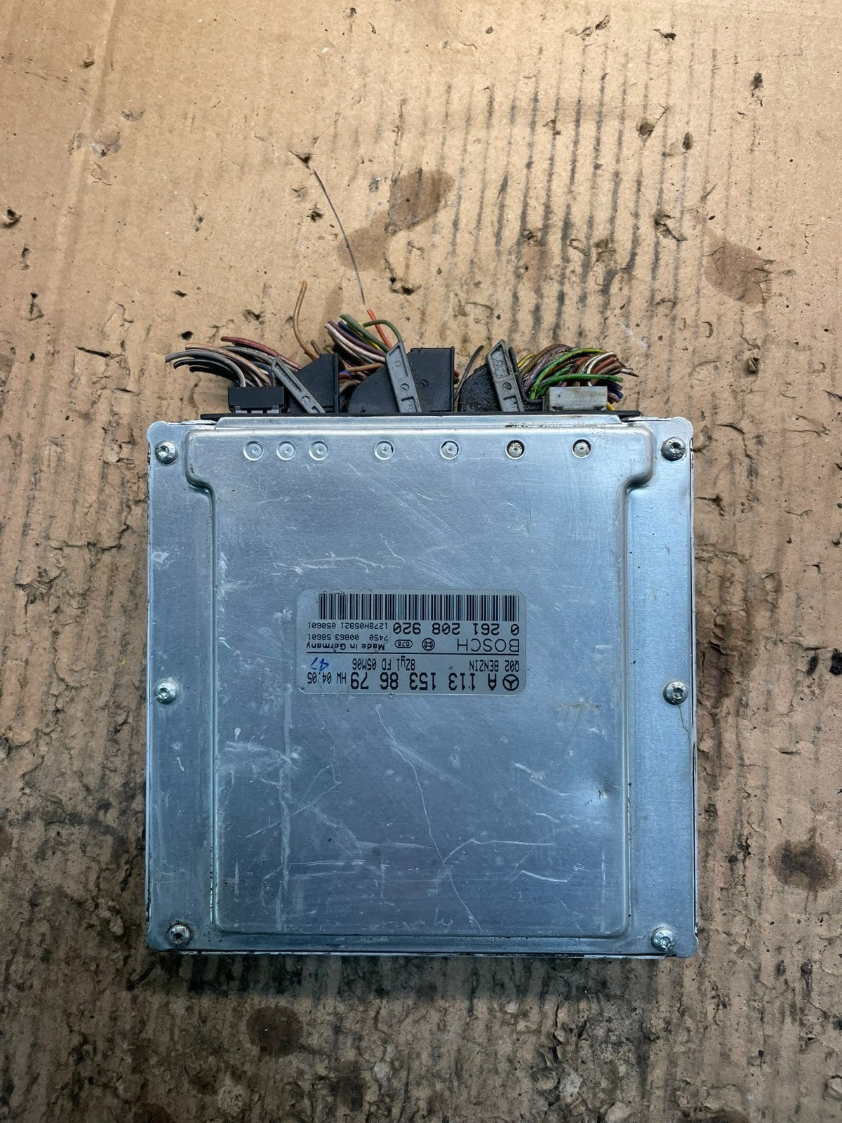 2003 to 2006 Mercedes CL500 CLK500 ECU ECM Engine Control Module OEM V2198 DW0