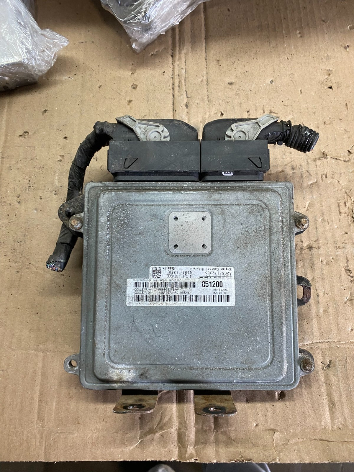 2007 Dodge Caliber Computer Brain Engine Control ECM p68019208aa P0311 DG0