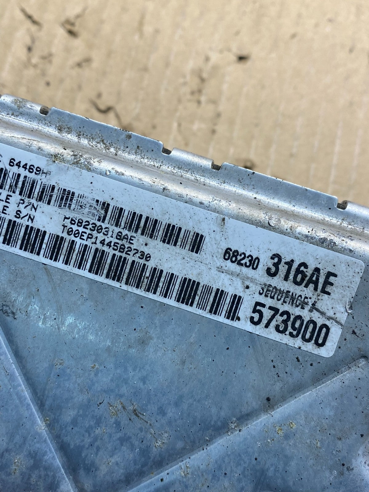 2015 Dodge Challenger Charger Engine Computer Module ECU PCM ECM aj0214 DG2