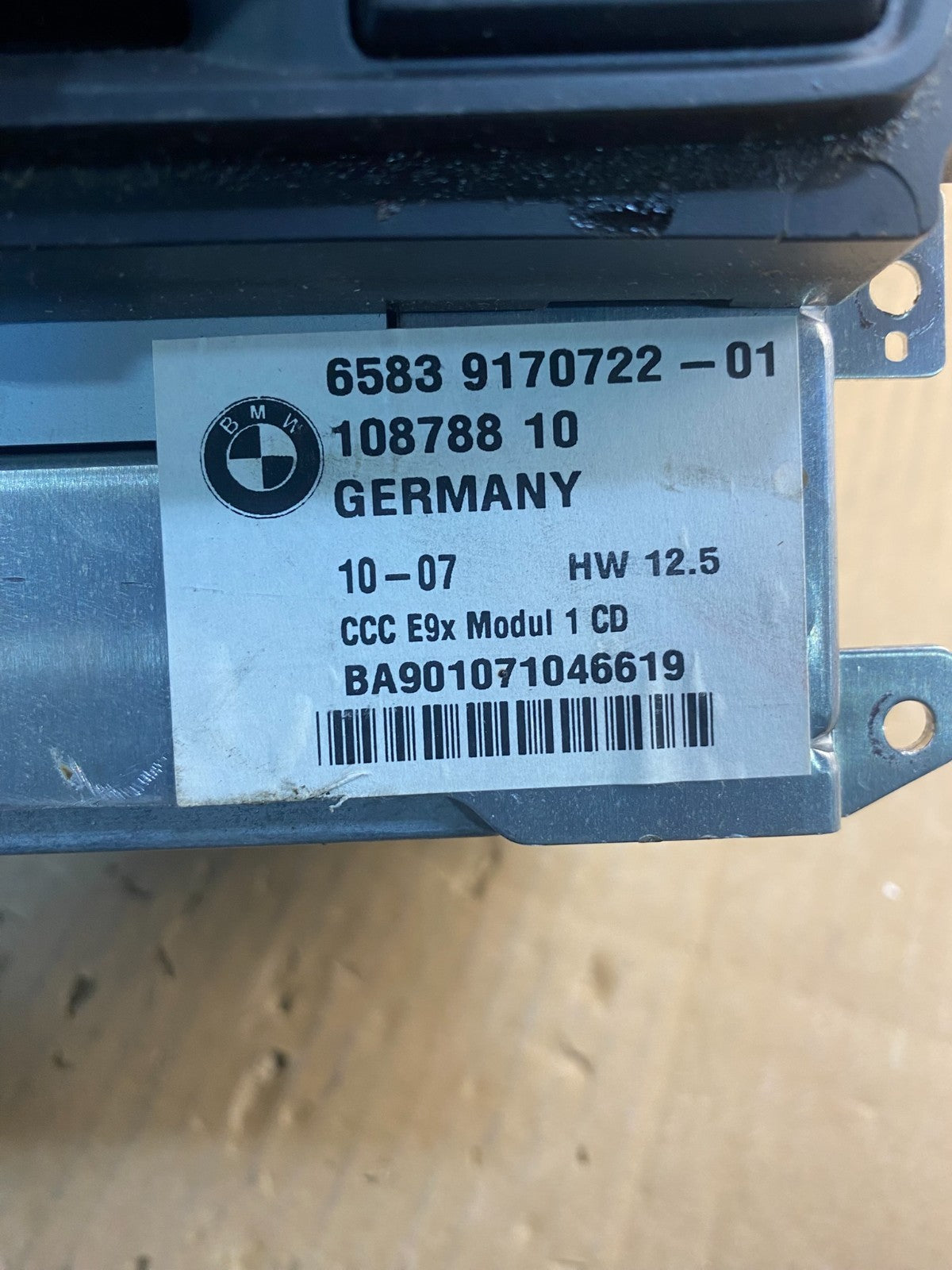 2006-2009 BMW 328i 335i 3 Top HiFi Lear Radio Audio Amplifier Amp AD1714 DG6