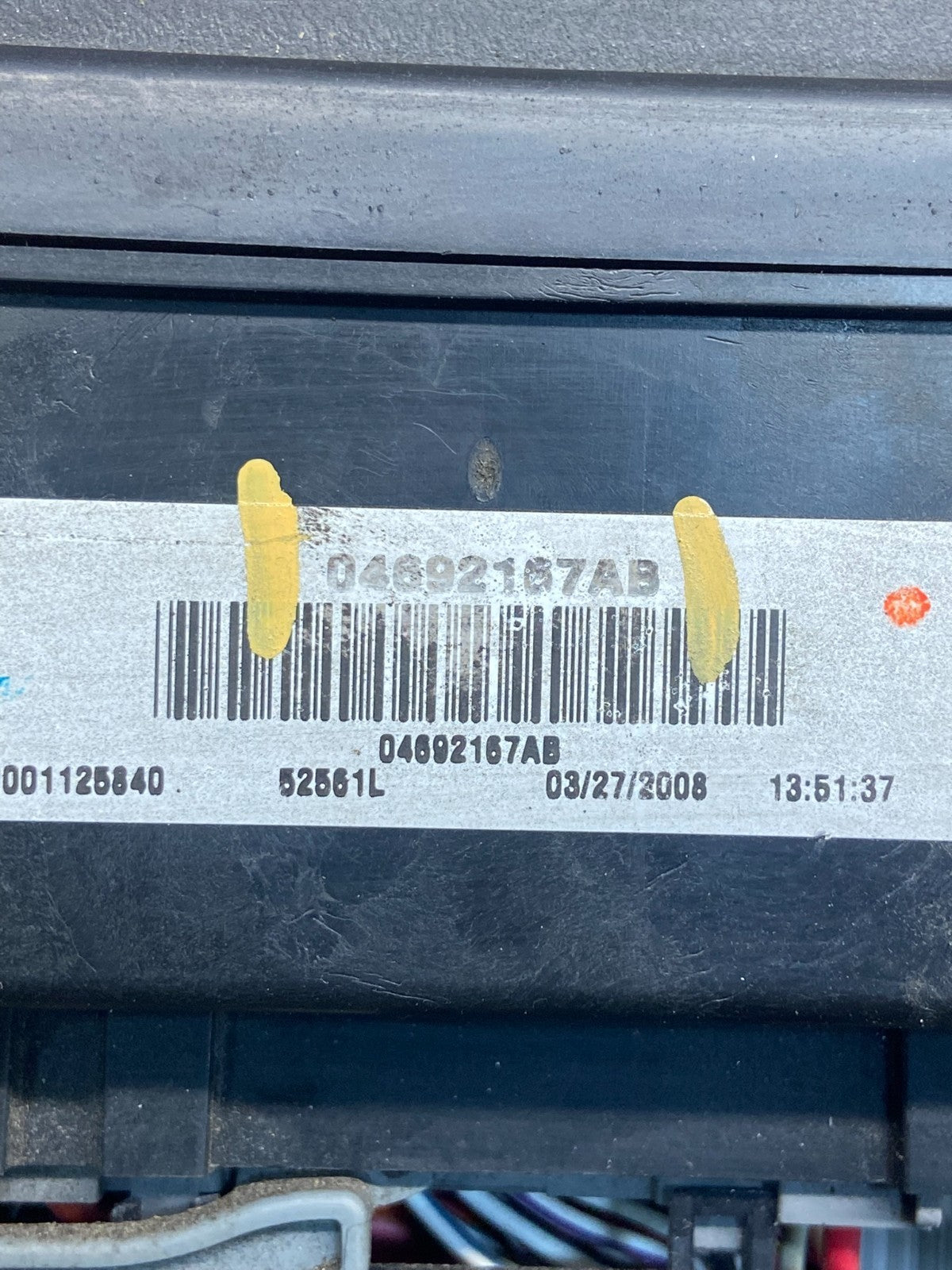 2005 Jeep Grand Cherokee Fuse Box Relay Body BCM Module Panel AE2479 DG6
