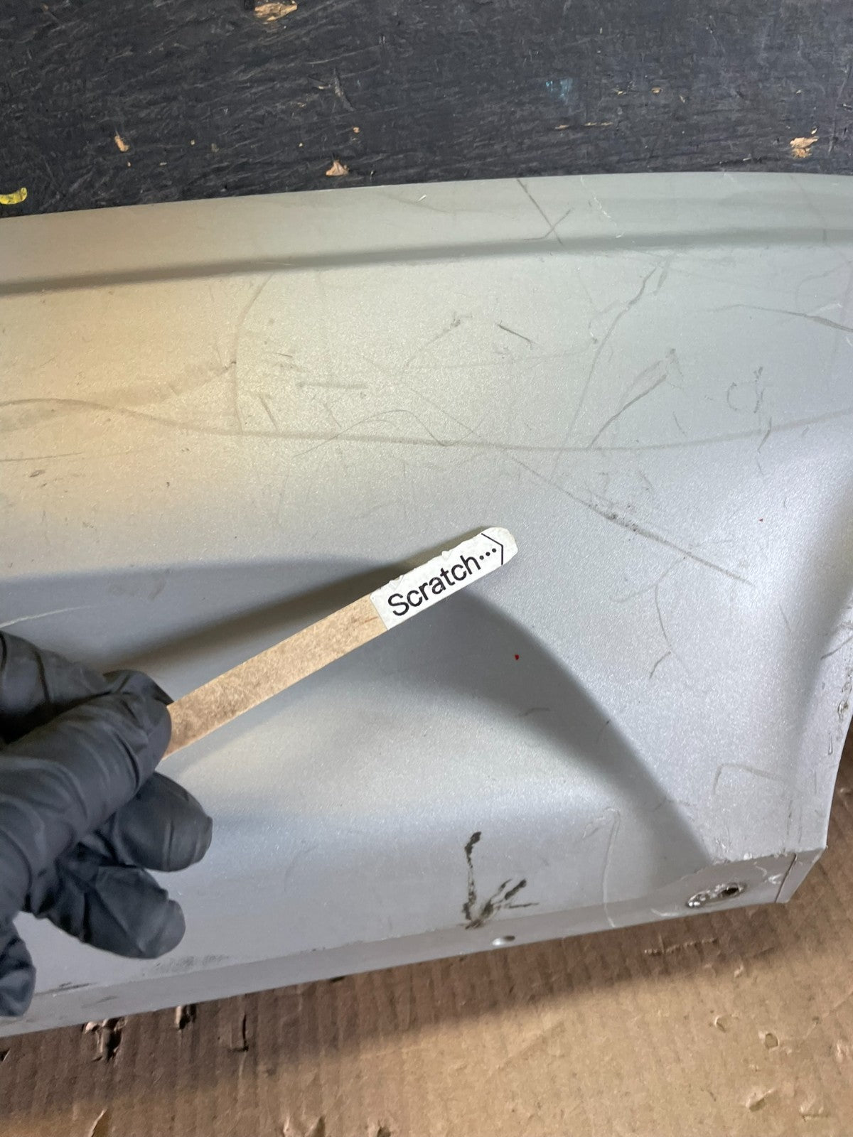 2013 to 2016 Ford Escape Rear Lower Bumper Valance Spoiler OEM AA2221 DG7