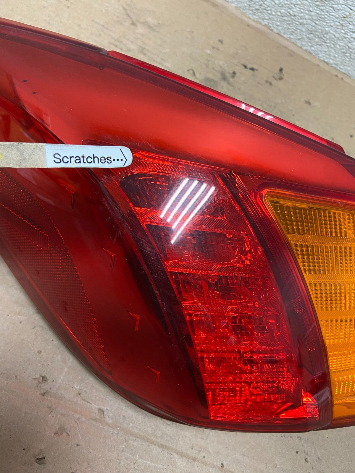 2009 2010 Nissan Murano Left Driver Lh Side Tail Light AB0115 LK3