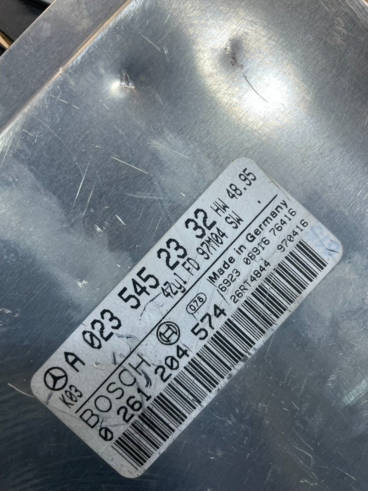 1997 - 2000  Mercedes C230 ECU ECM Engine Control Module Unit OEM X9961 DG4