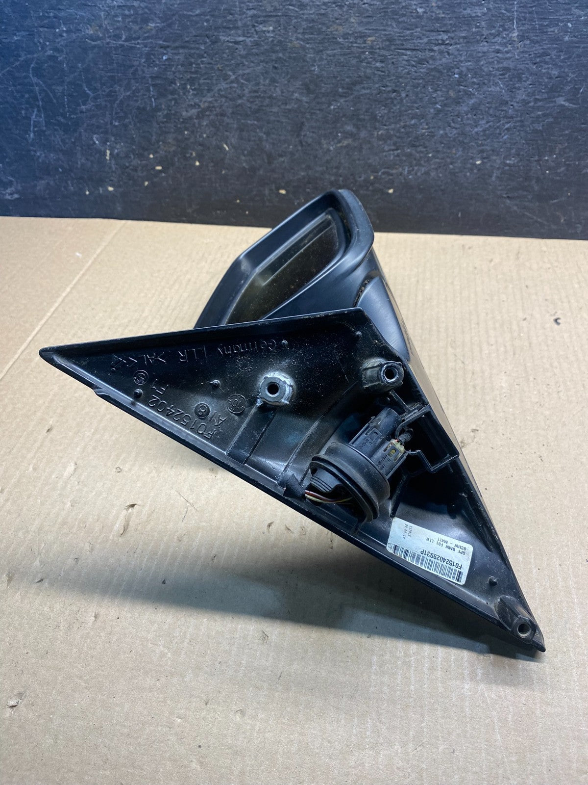 2009 - 2012 BMW 7 750i Series Right Passenger Side View Door Mirror AH3269 DG4