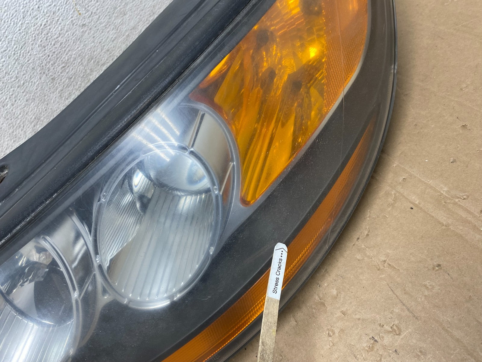 2007 2008 2009 Hyundai Santa Fe Left Driver LH Halogen Headlight AD8181 DW3
