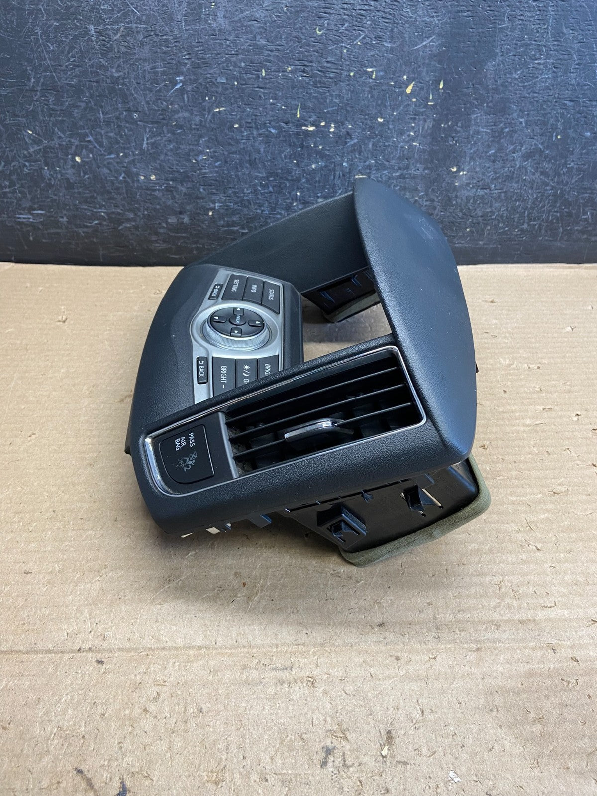 2009-2014 Nissan Maxima Center Console Climate Control Radio Bezel AH3959 DG2