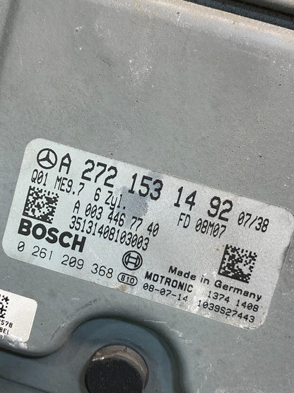 2006 to 2011 Mercedes 3.5L ECU E350 ML350 R350 Engine Computer Module AJ0207 DG2