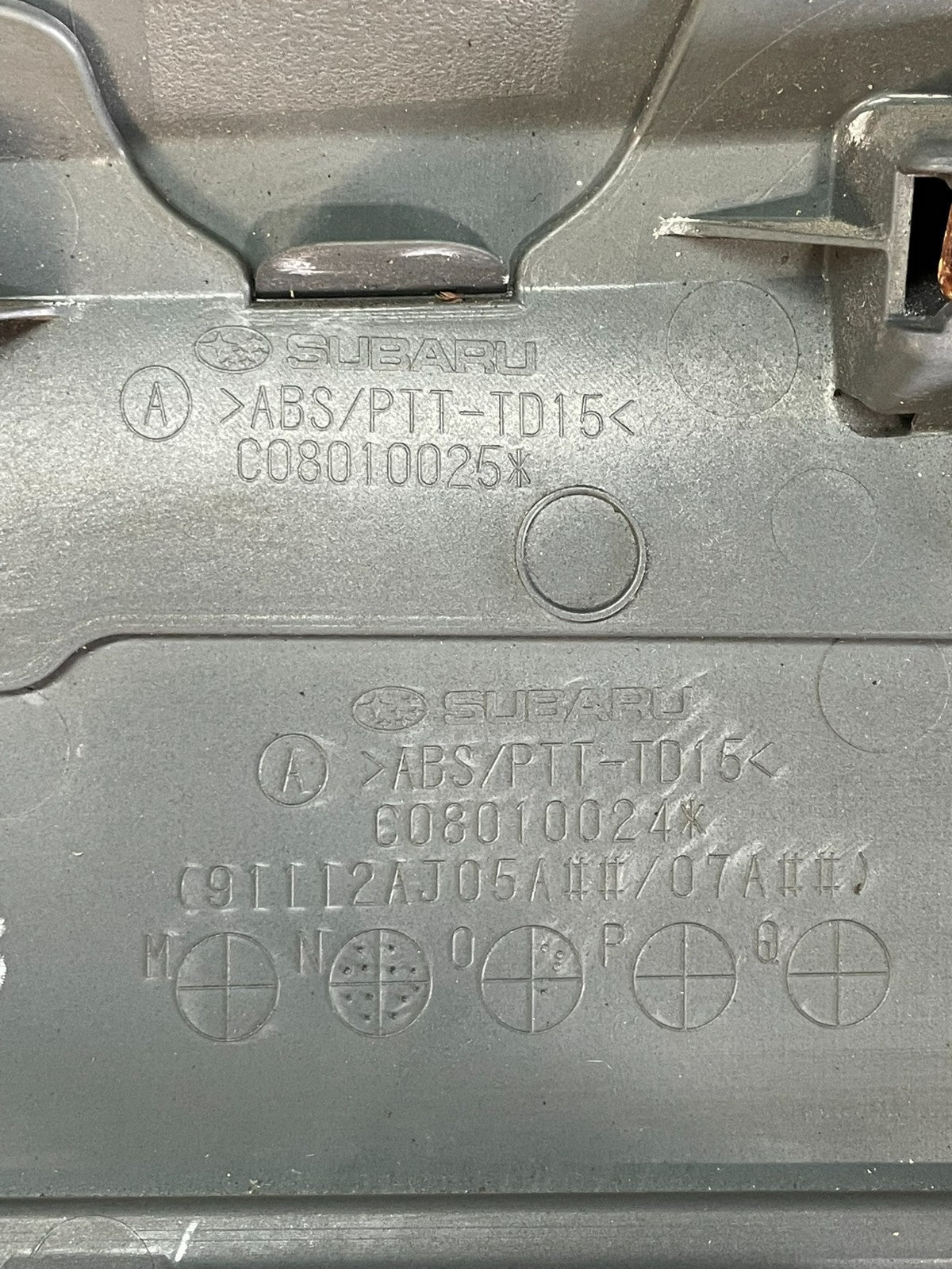 2010-2014 Subaru Outback Rear Liftgate Trunk Panel Trim Molding AF3327 DG8