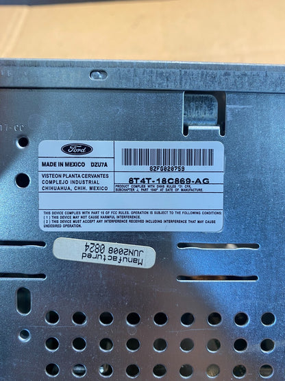 2007 to 2010 Ford Edge Radio Stereo AM/FM CD Player ad1720 DG6