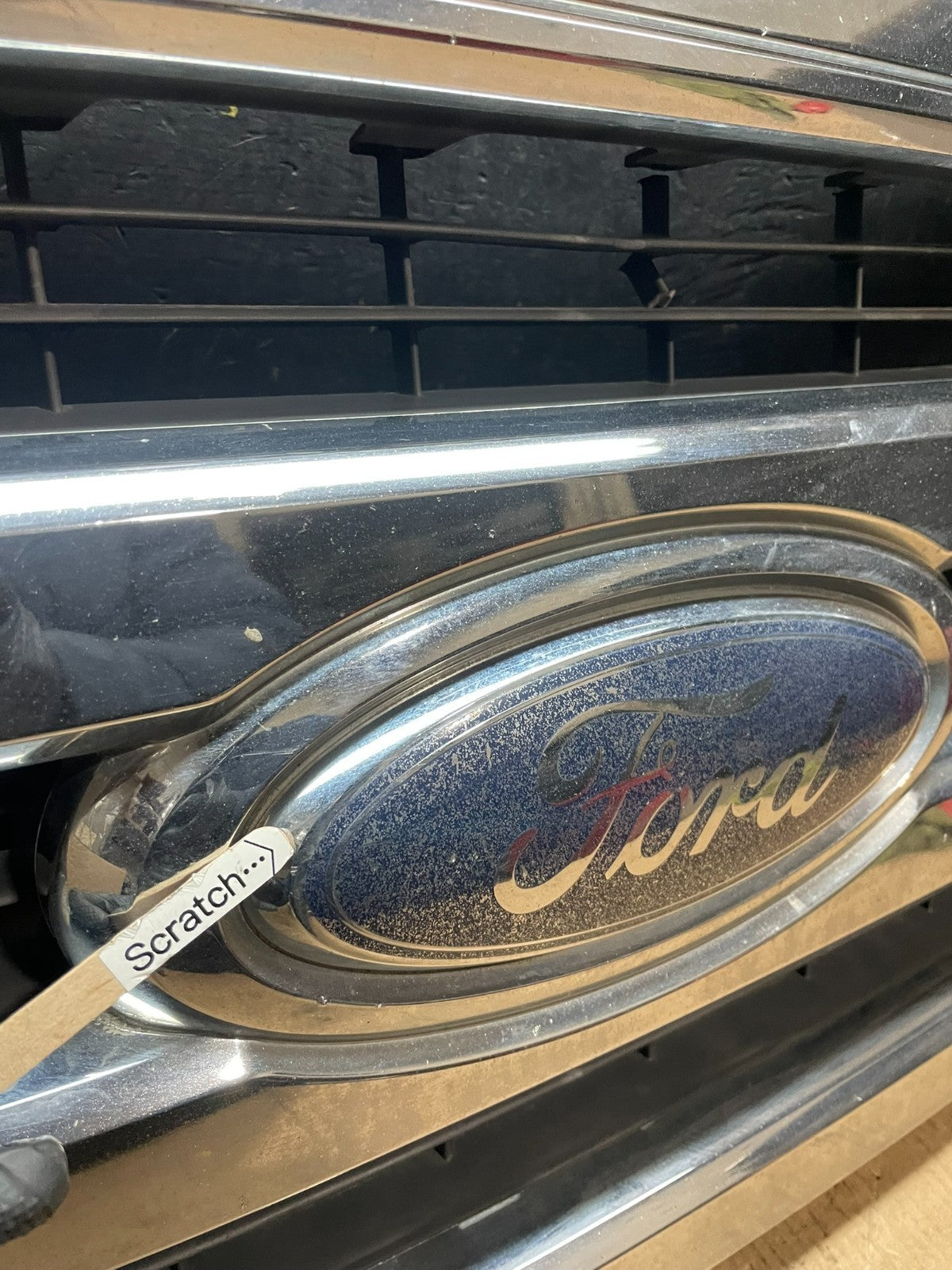 2008 to 2014 Ford Econoline E150 E250 Front Upper Chrome Grill Grille Z5821 DG3