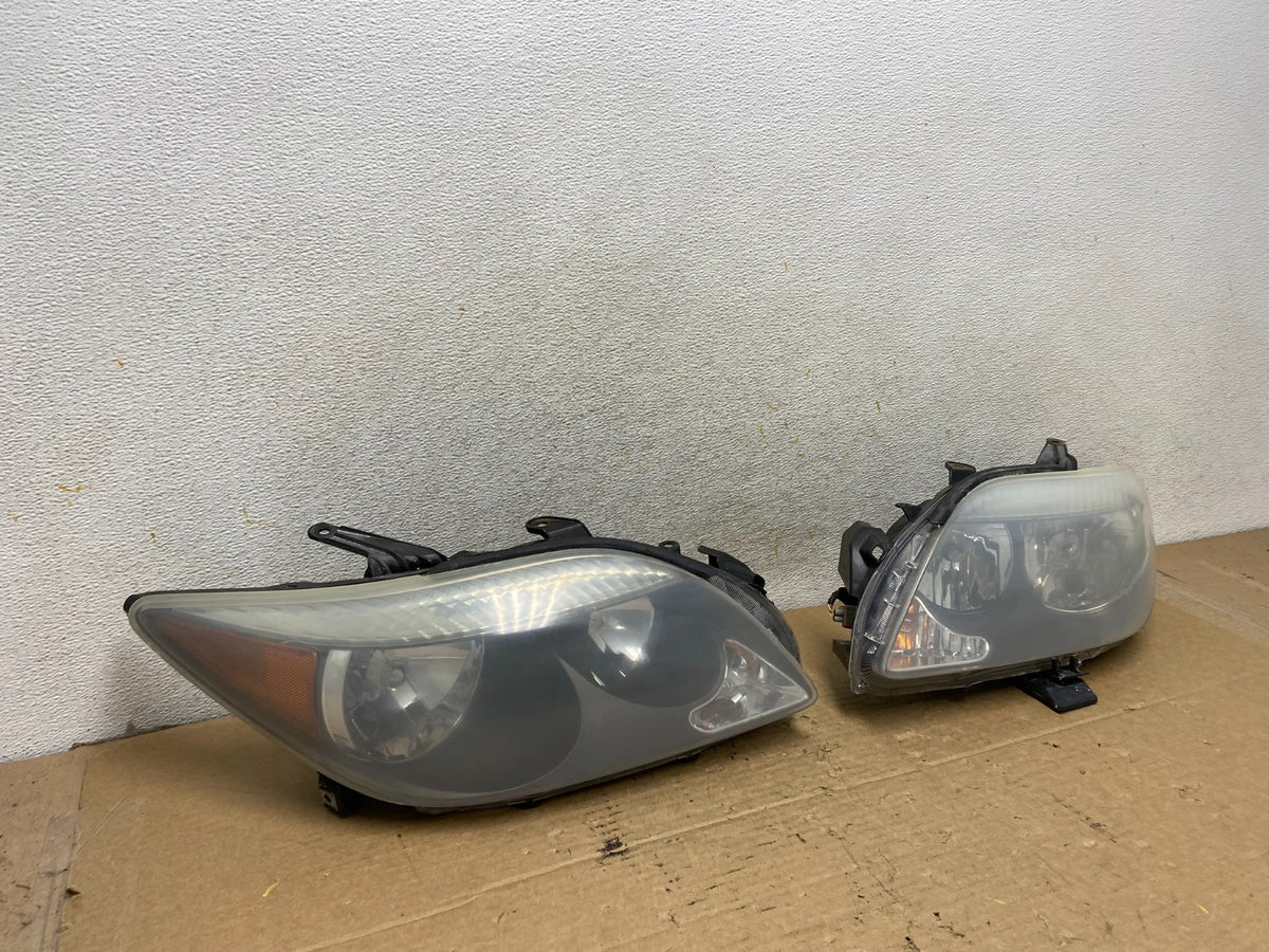 2005 2006 2007 Scion Tc Left+Right Side Halogen Headlights AH8154 DW1