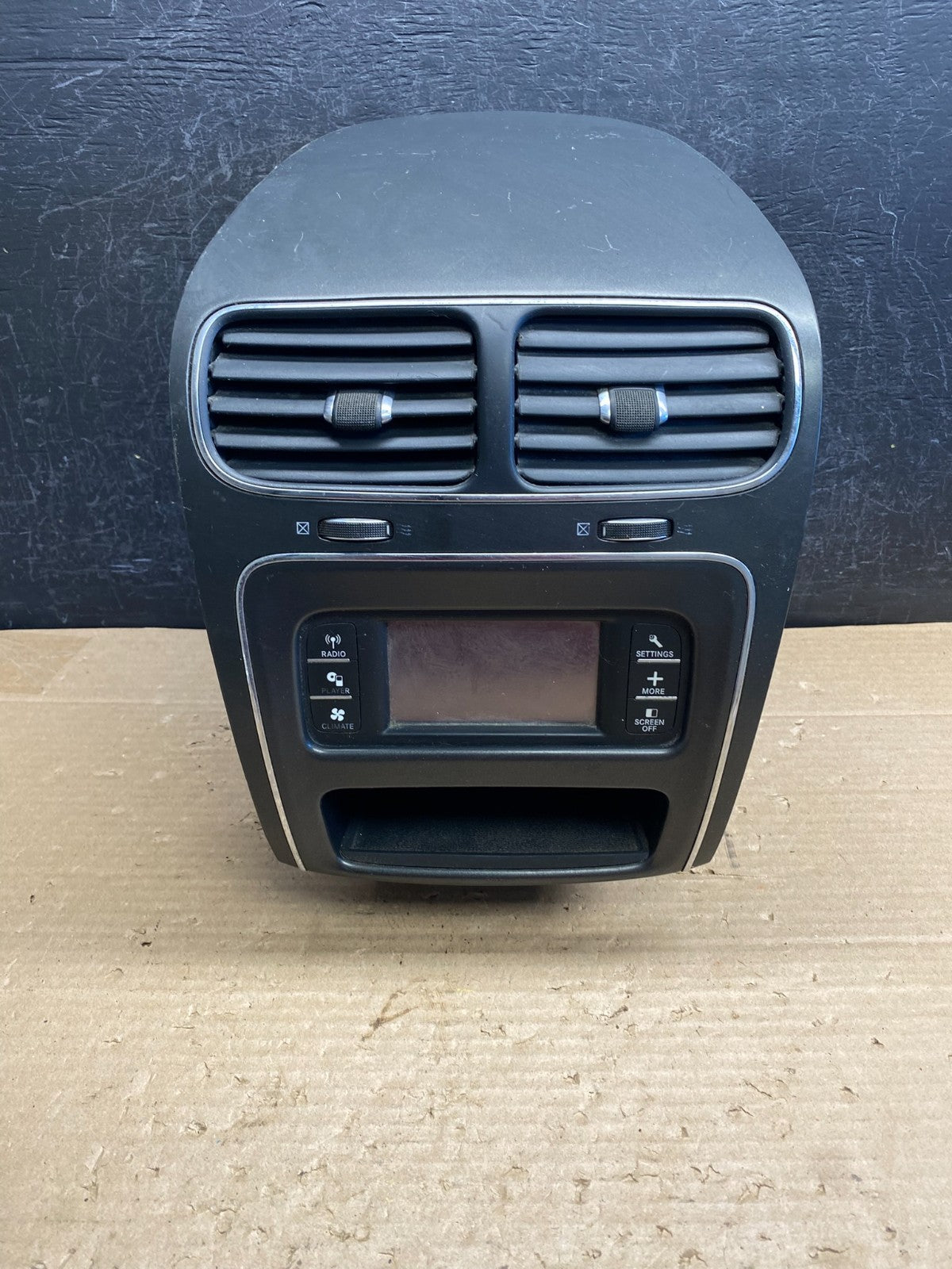 2011-2019 Dodge Journey 4.3 Radio Display Screen Bezel Trim Air Vents ag8407 DG0