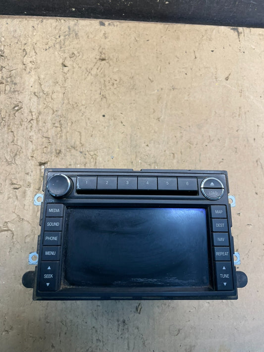 2008 - 2009 Ford Expedition Explorer Radio CD Player Screen Display OEM W6911 DG0