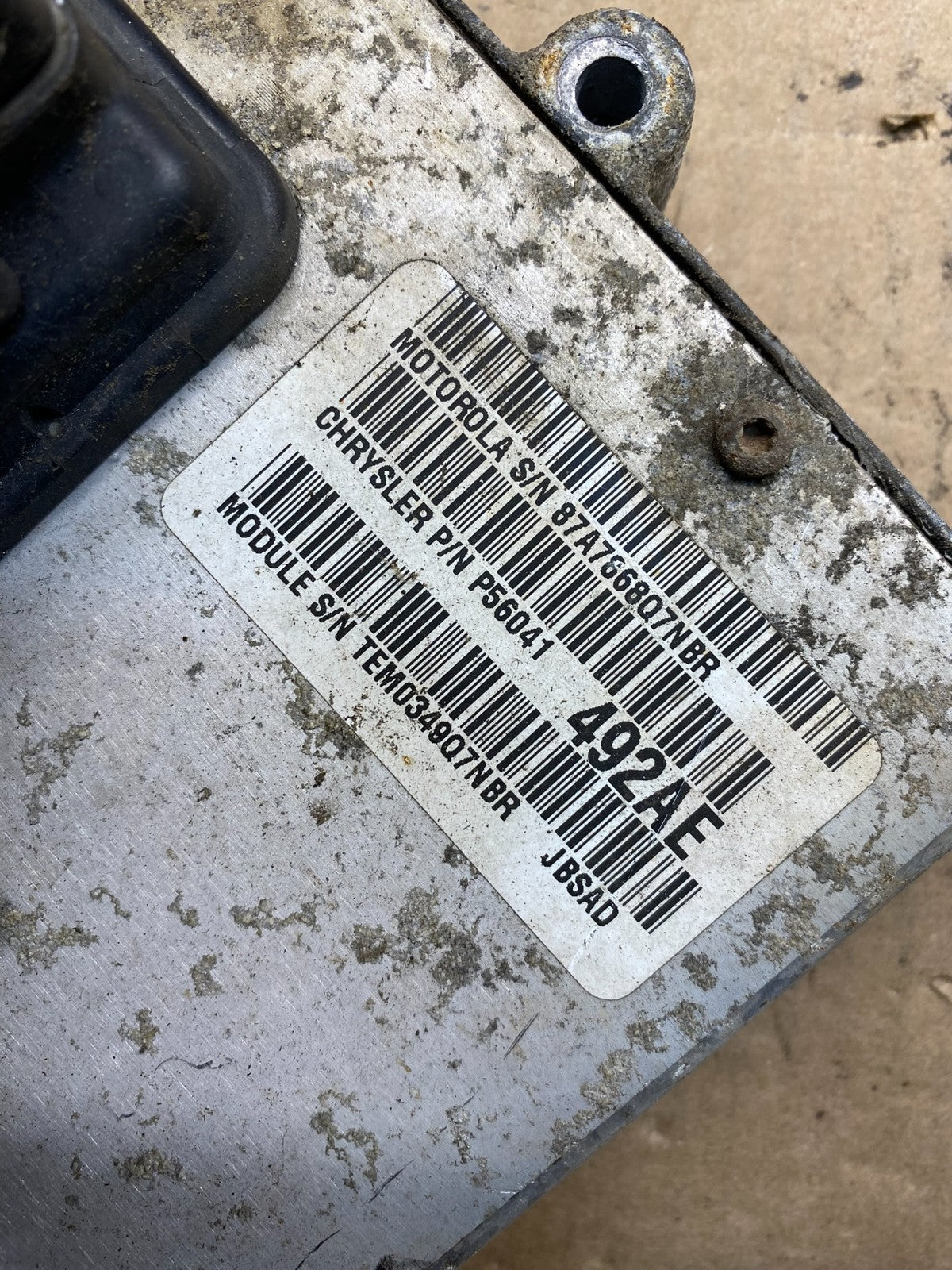 1999 Jeep Cherokee 4.0L ECM ECU Engine Control Computer Modul AH4740 DG2