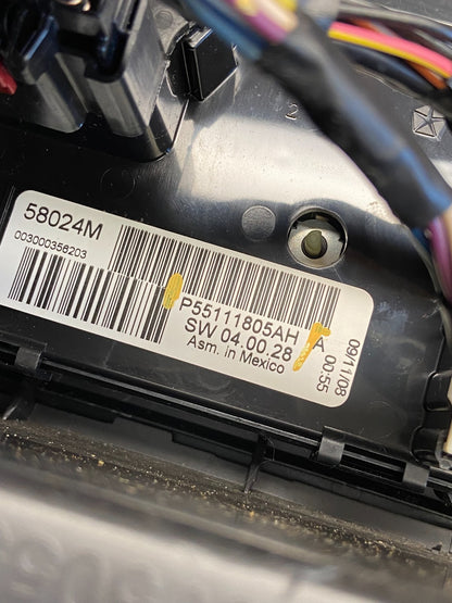 2009-2010 Dodge Journey Heater Air Vent Temperature Climate Control AE1971 DG7