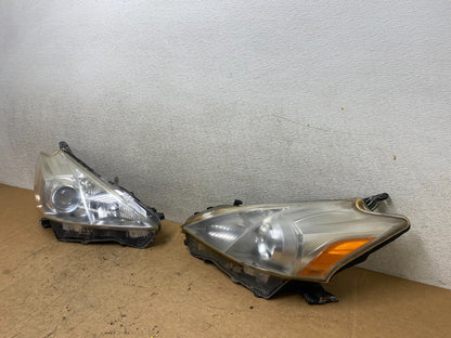 2012 2013 2014 Toyota Prius V Left+Right Side Halogen Headlights T5191 DW1
