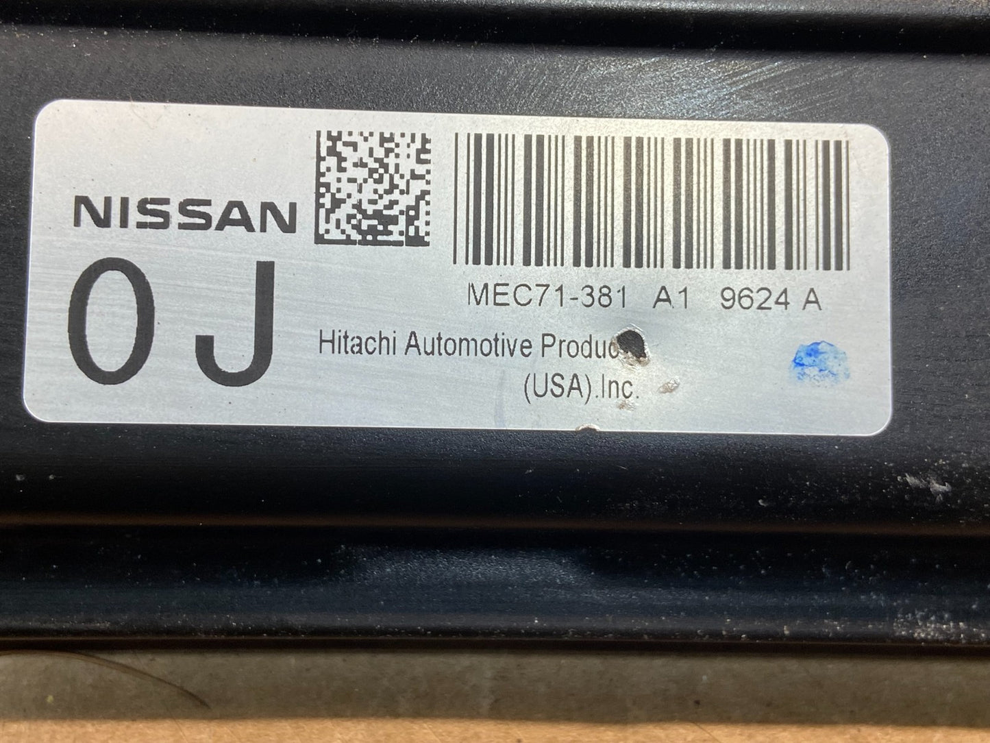 2009 Nissan Pathfinder Ecm Ecu Engine Control Computer mec71-381 a1 AG1626 DW2