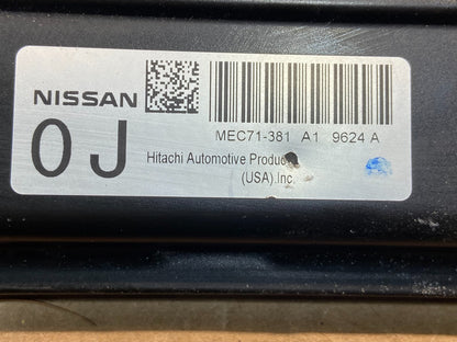 2009 Nissan Pathfinder Ecm Ecu Engine Control Computer mec71-381 a1 AG1626 DW2