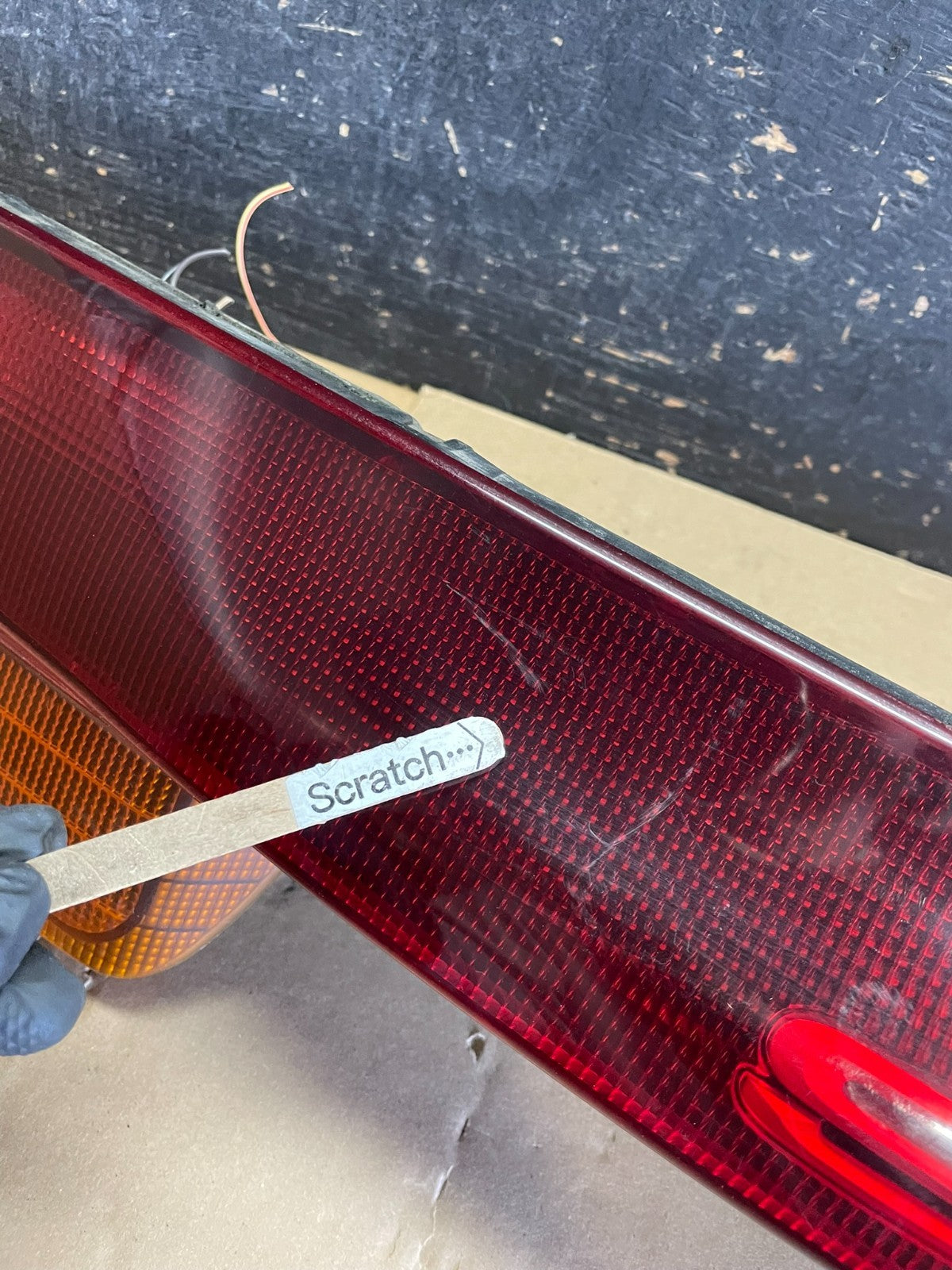 1995 to 1996 Subaru Legacy Wagon Trunk Mounted Center Tail Light Panel aa8894 DG4