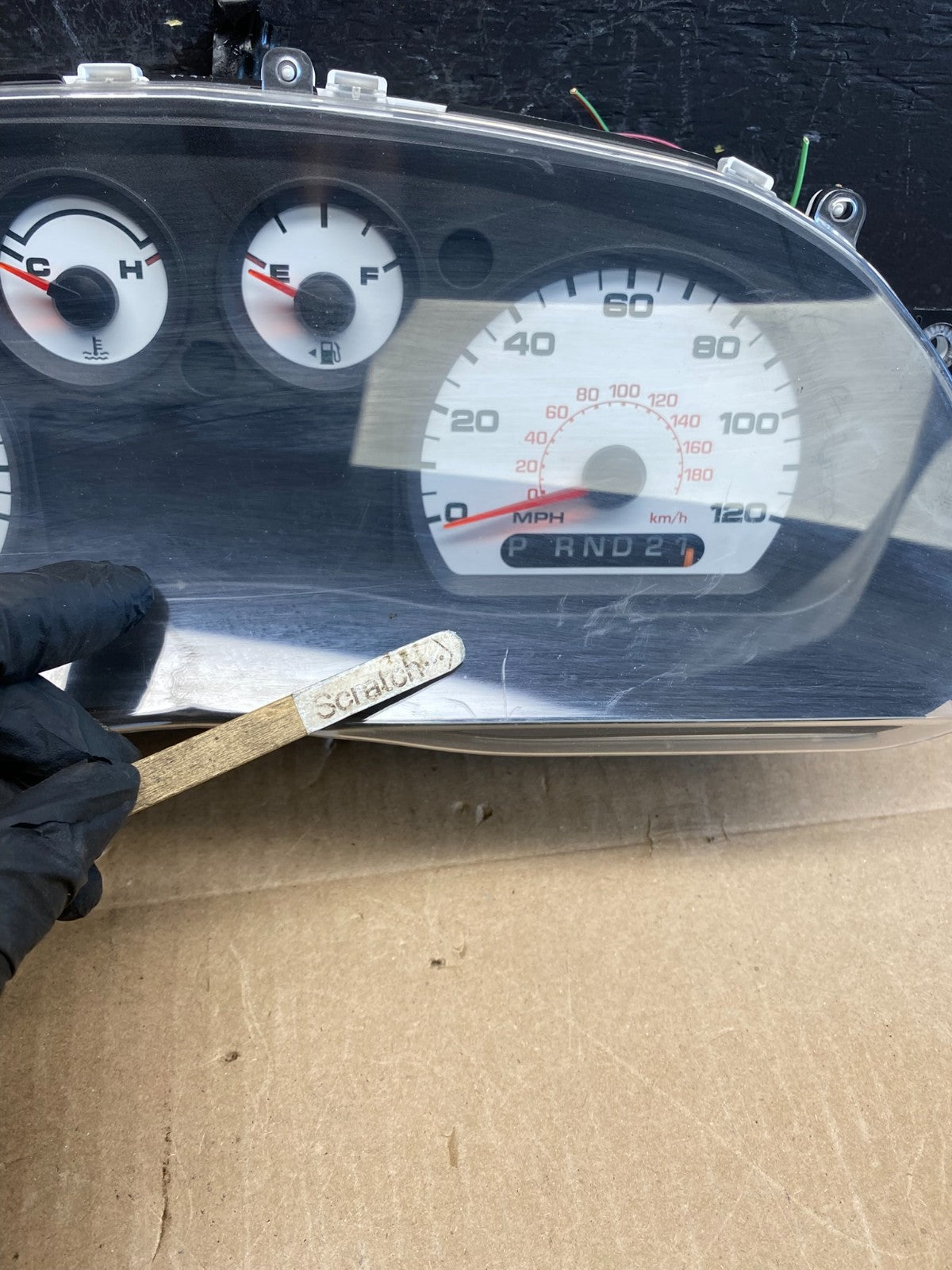 2005 2006 Ford Ranger Speedometer Cluster Gauge ac6207 DG1