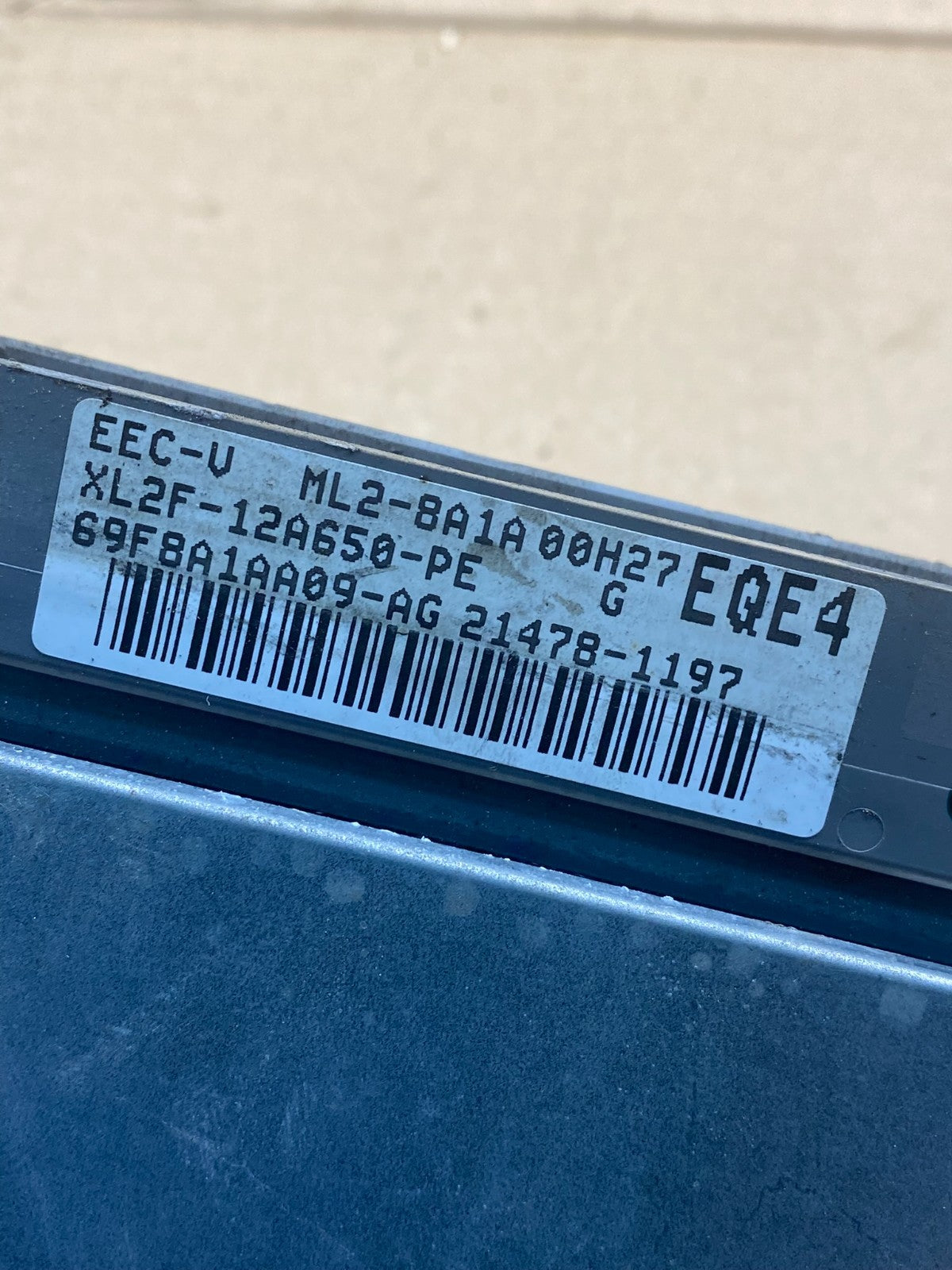 1999 2000 2001 Ford Explorer Engine Control Unit ECU Computer Module ah9568 DG2