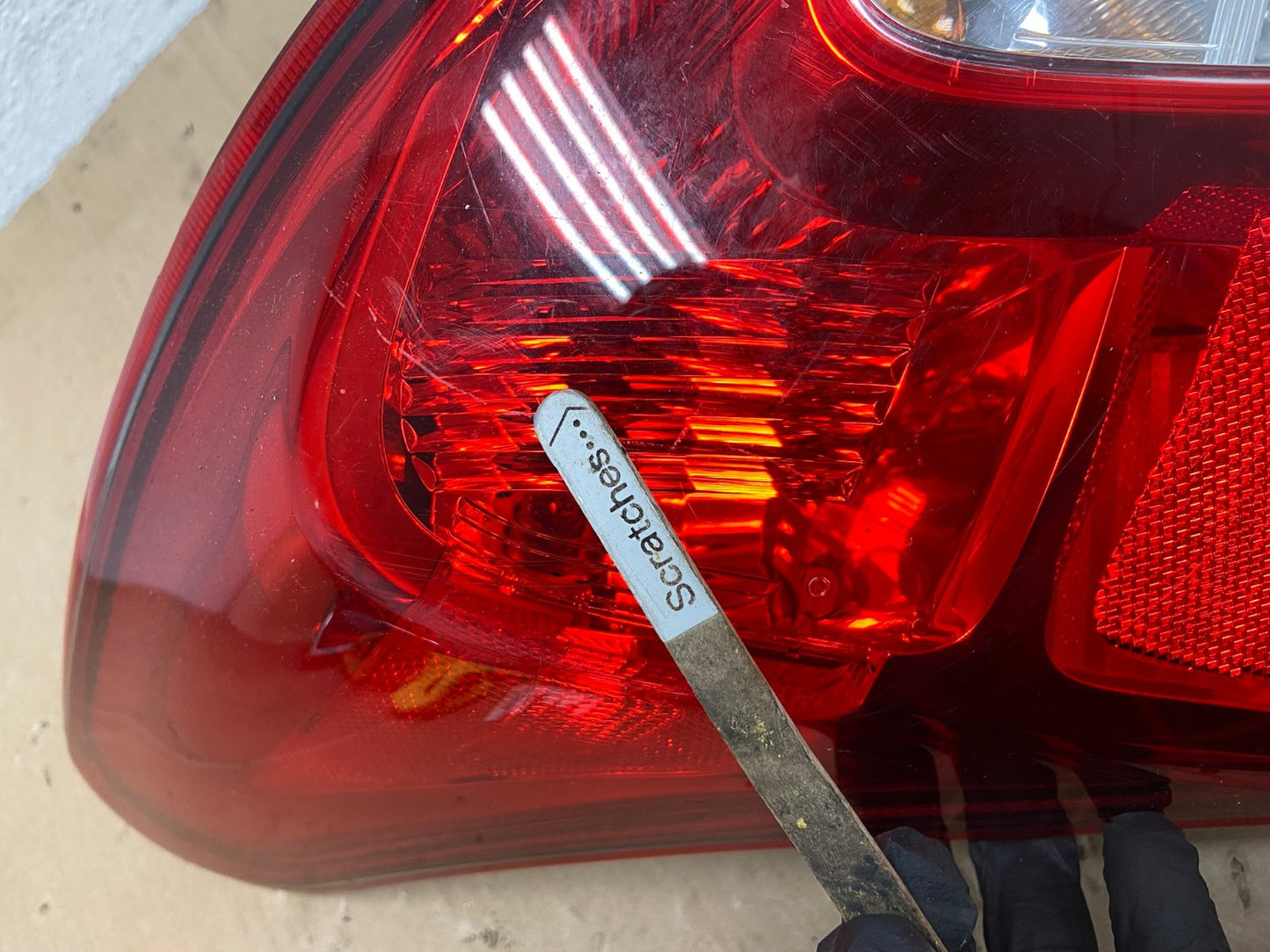 2012-2019 Nissan Versa Sedan Left Driver LH Side Tail Light AE9395 LK3