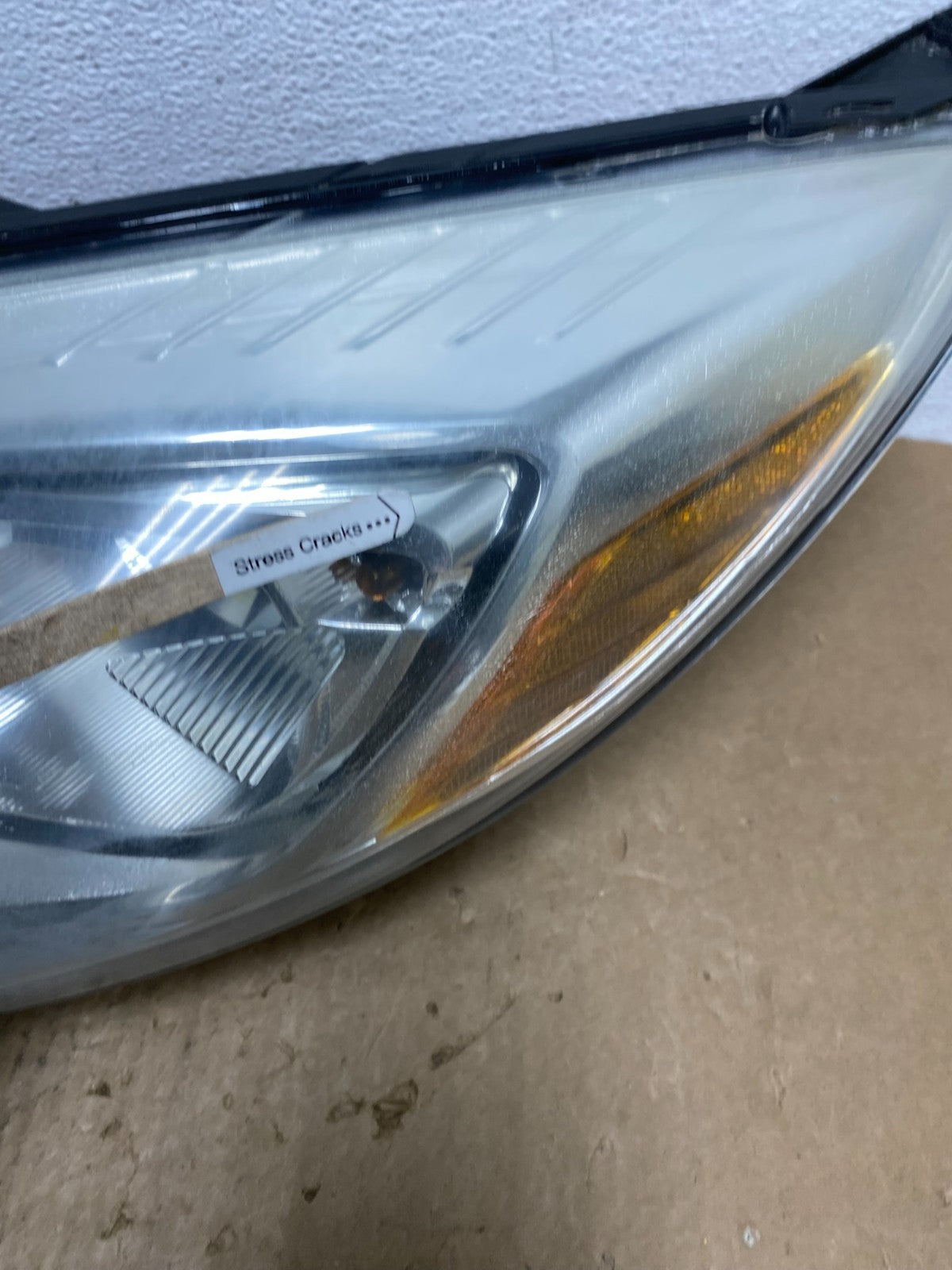 2012 2013 2014 Ford Focus Left Driver Lh Side Halogen Headlight AC1561 DW3