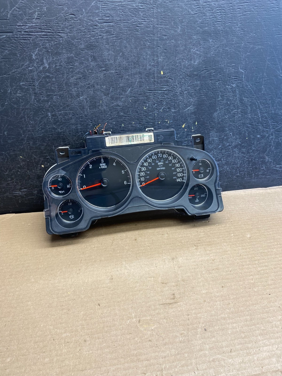 2007 2012 GMC Yukon Tahoe Sierra Speedometer Cluster Gauge AH1441 DG0