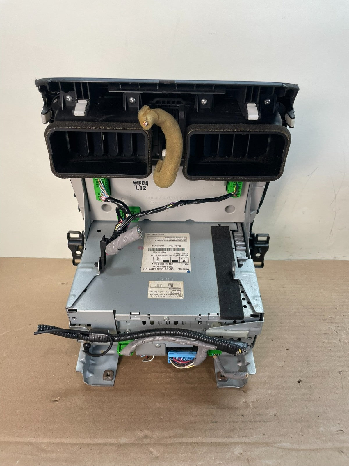 2006 2007 2008 Acura TSX Radio Climate Control T4295 DG7
