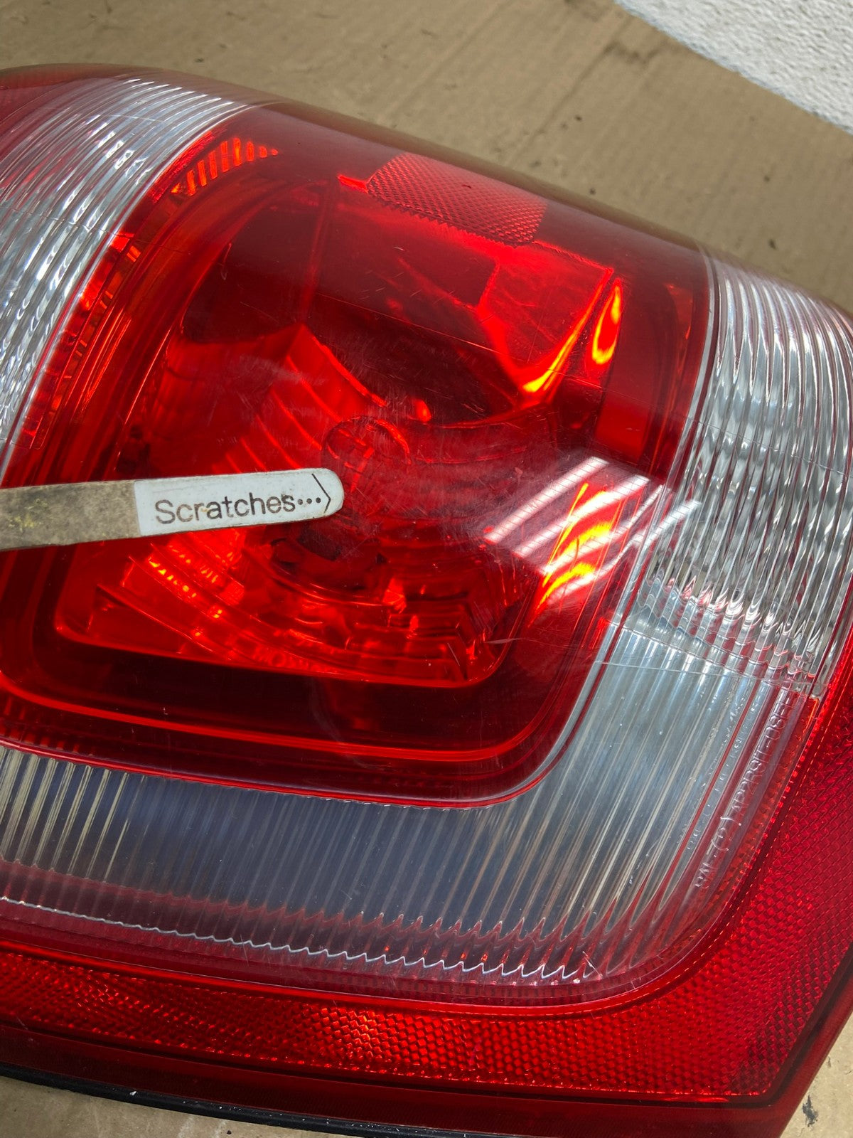2008 to 2012 Ford Escape Left Driver LH Side Tail Light AE9062 LK3