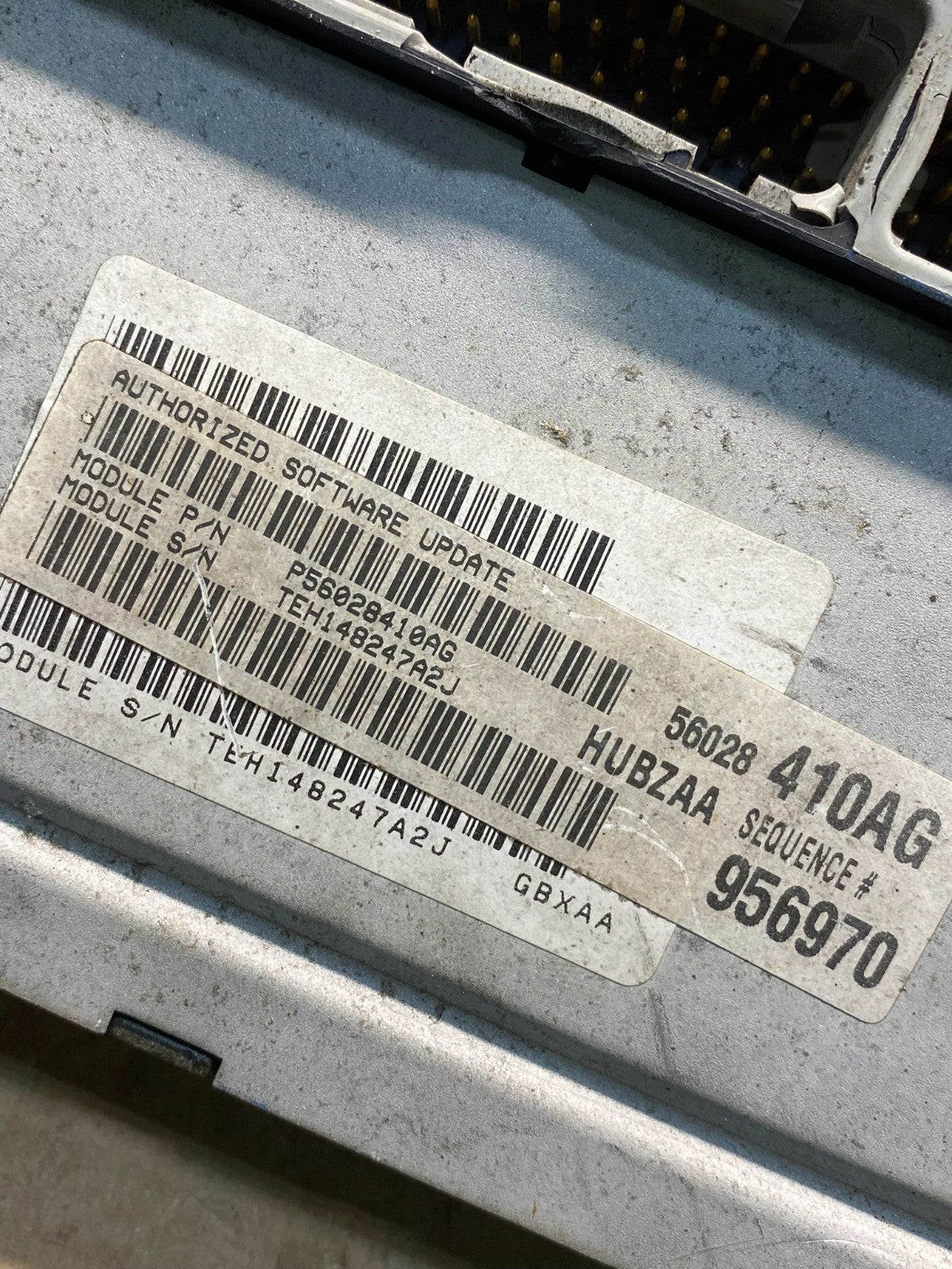 2002 Dodge Ram 5.9L AT Engine Computer Module ECM PCM ECU ah9574 DG2