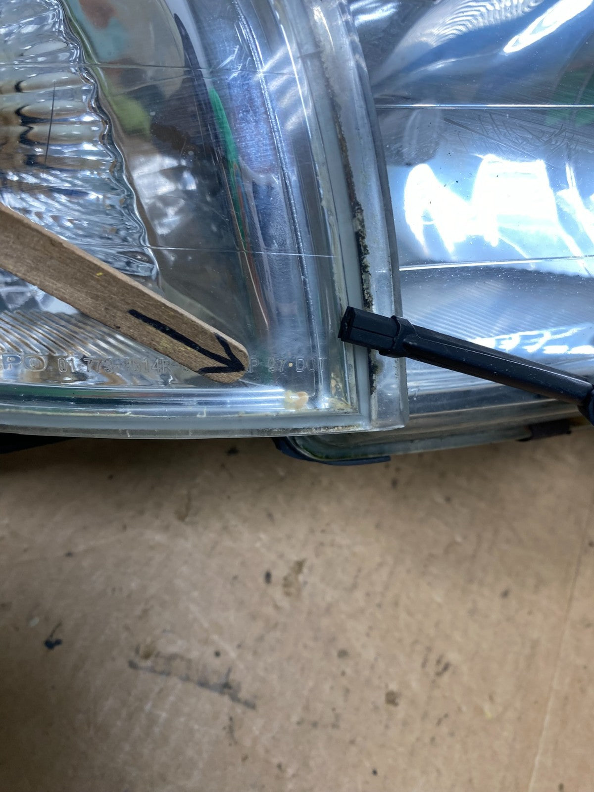 2004 2005 2006 Volvo S80 Right Passenger RH Side Halogen Headlight AE3284 DW4