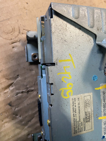 2006 2008 Acura TL Screen Display Navigation Radio Climate Control OEM T4295 DG7