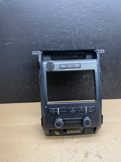 2010 2011 Ford F150 Climate Control A/C Heater Panel Radio Bezel AC6542 DG0