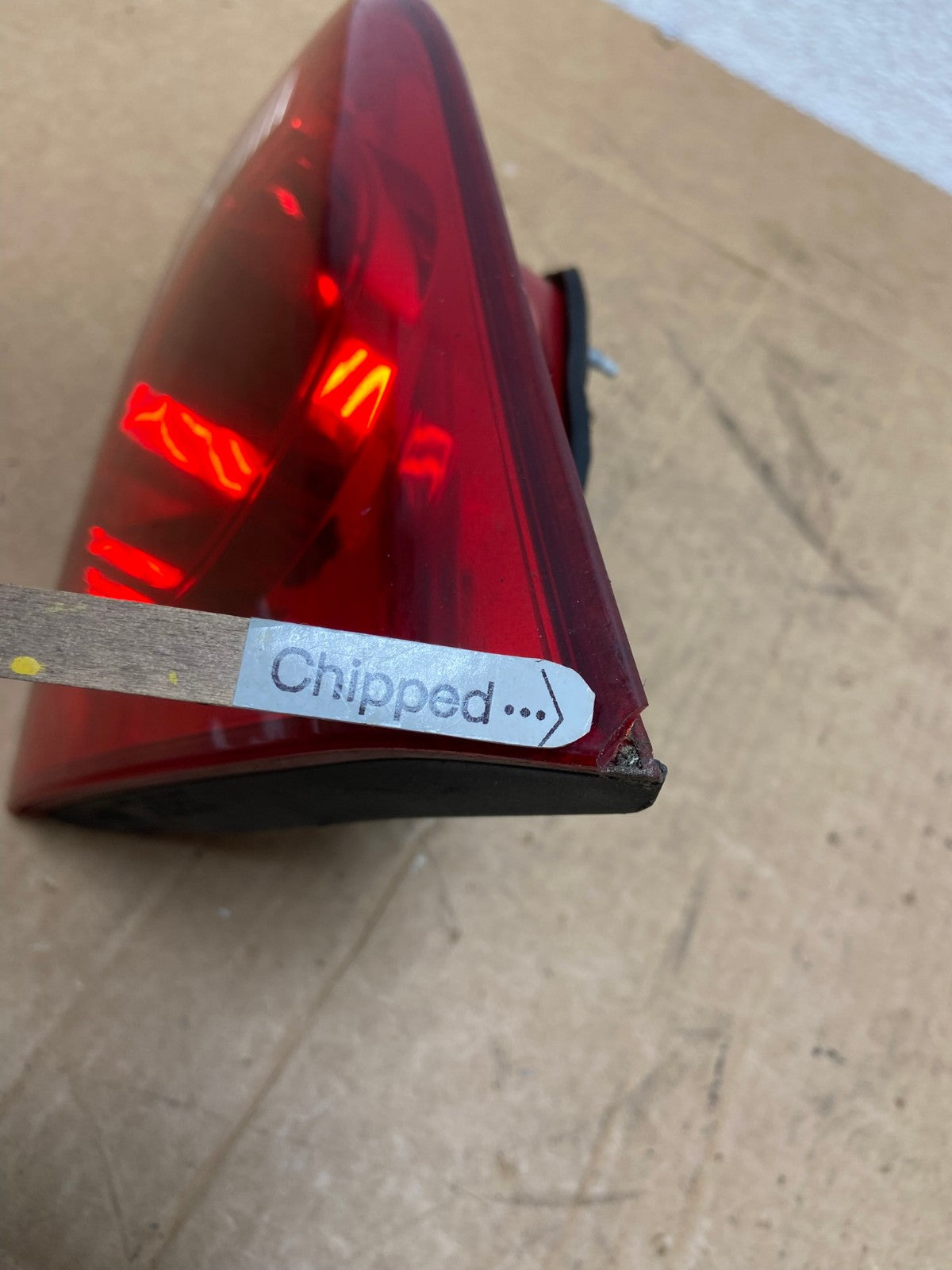 2007 2008 2009 Hyundai Santa Fe Right Passenger Tail Light Inner AD6150 LK4