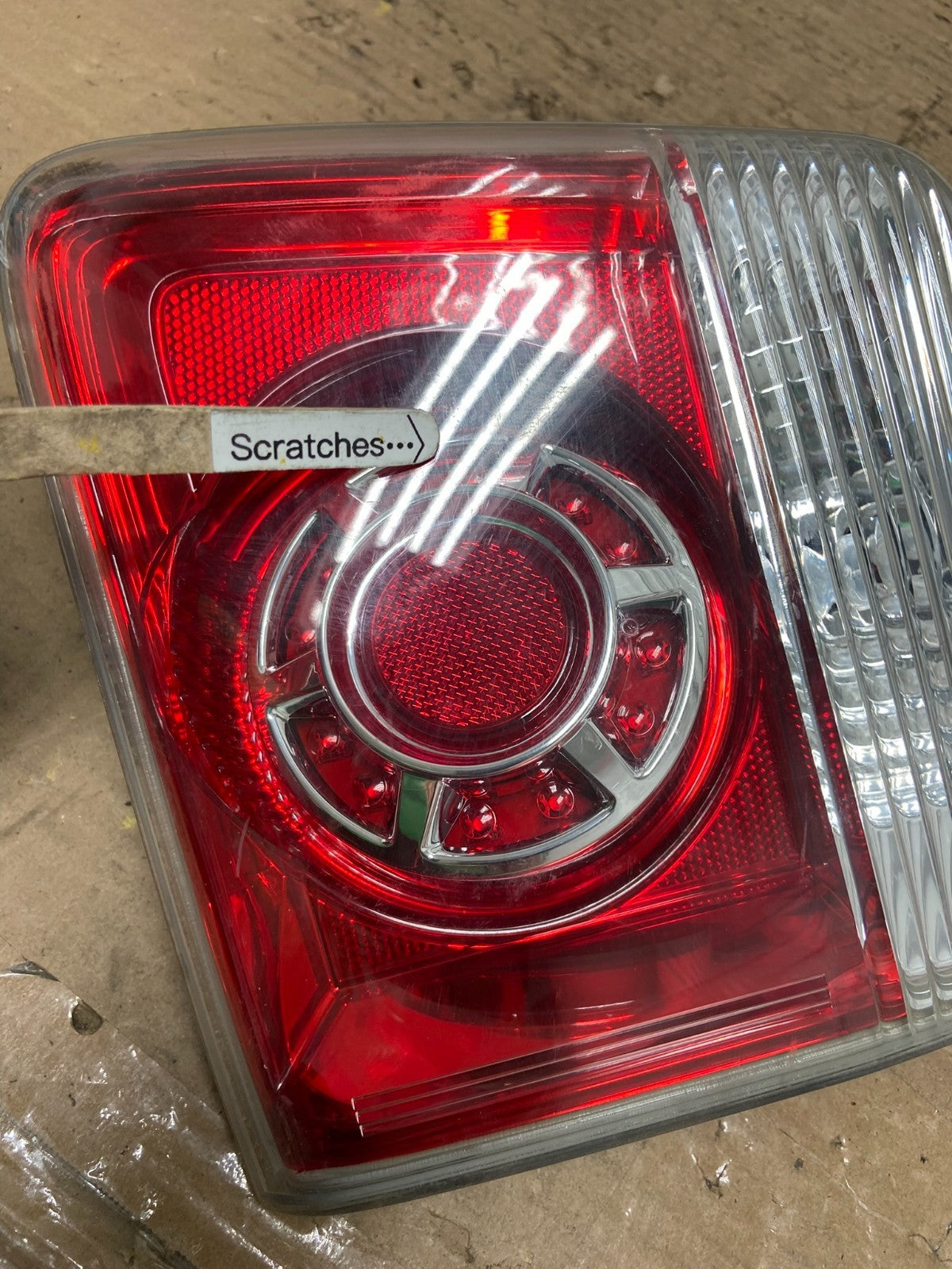 2007 to 2012 GMC Acadia Right Passenger Rh Hatch Tail Light Inner Oem AA9780 LK3