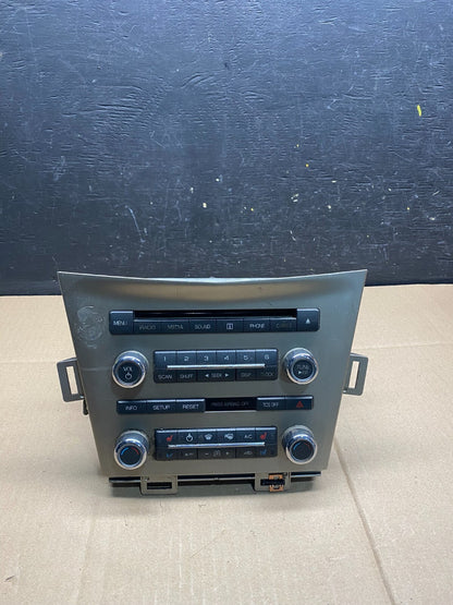 2010 to 2012 Lincoln Mkt Navigation Radio Climate Control Panel L8859 DG0