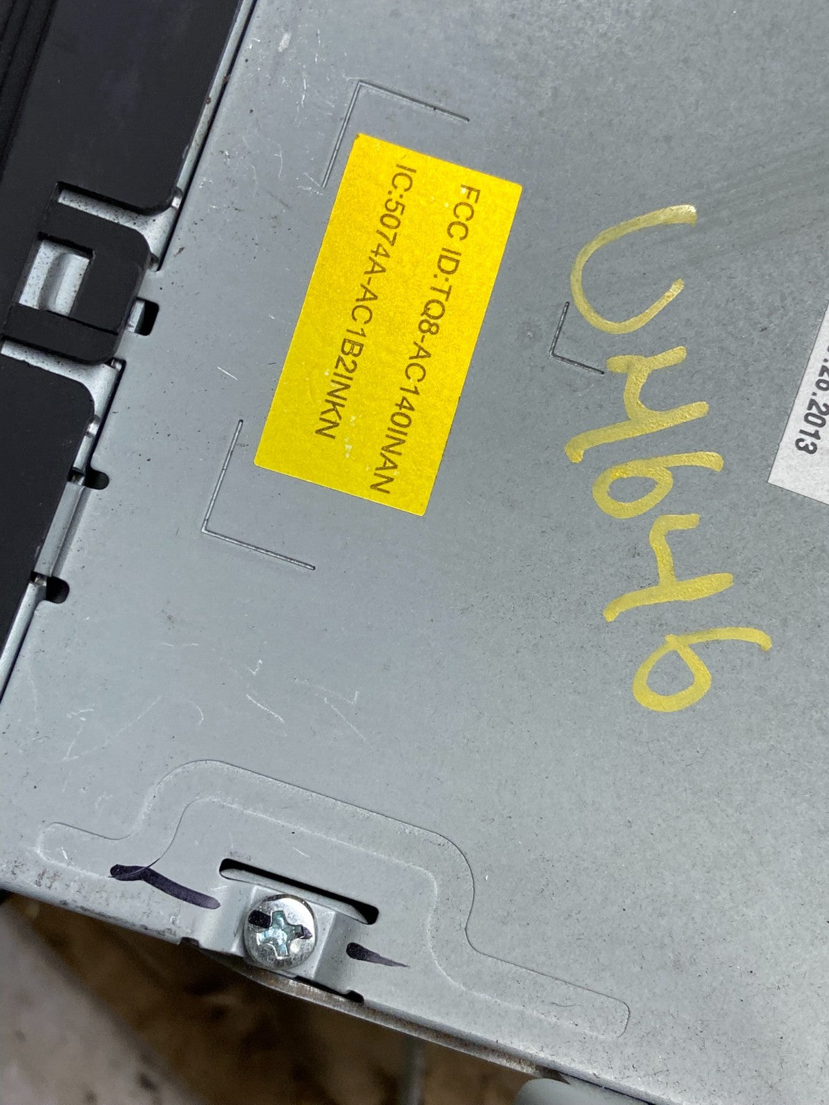 2012 to 2014 Hyundai Sonata Radio CD Player Screen Display Oem U4646 DG6