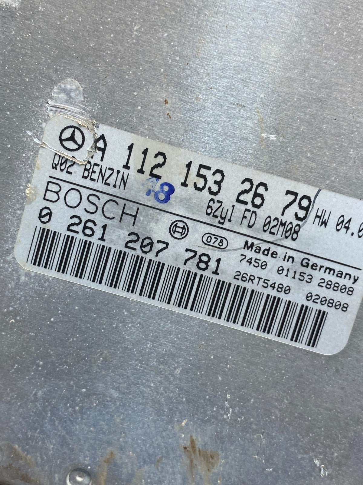 2001 2005 Mercedes Benz E320 ECU ECM Engine Control Module ah4722 DG2
