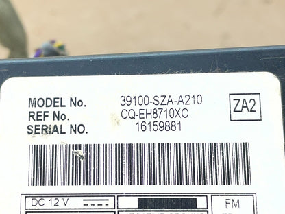 2009 to 2011 Honda Pilot AM FM CD Audio Radio Player Climate Control AI0500 DG8