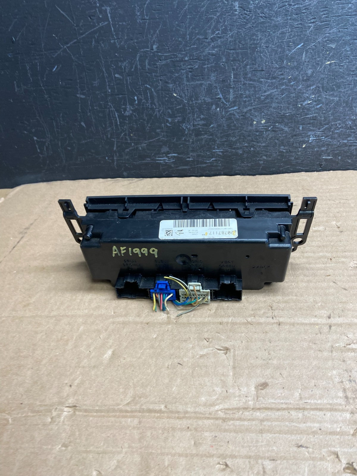 2007 - 2009 Chevrolet Silverado Gmc Sierra A/C Heater Climate Control AF1999 DG4