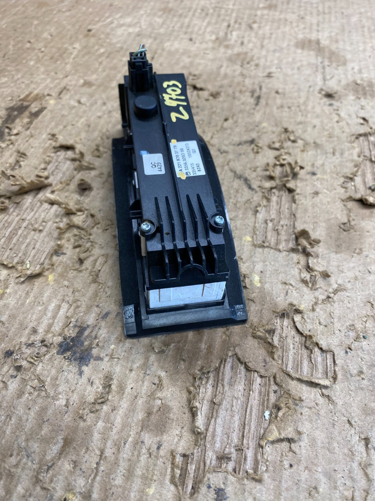 2007-2013 Mercedes W221 S550 Central Instrument Cluster Control Switch Z9703 DG4