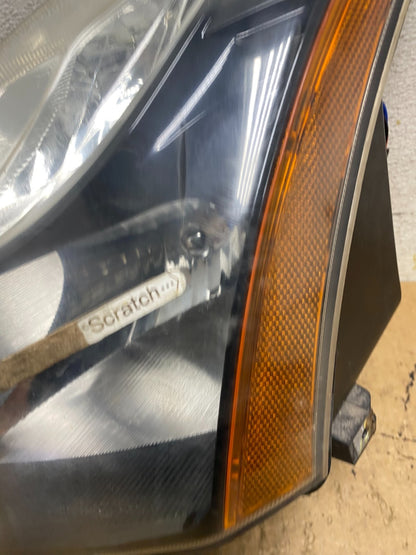 2010-2012 Nissan Sentra Halogen Left Driver LH Black Headlight Q8717 DW5