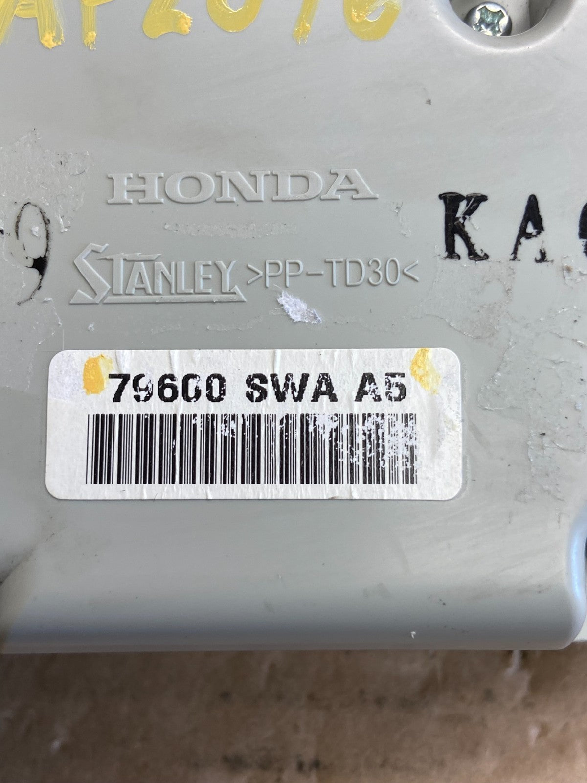 2007 to 2011 Honda CRV A/C Climate Control Module 79600-SWA-A5 AF2076 DW5