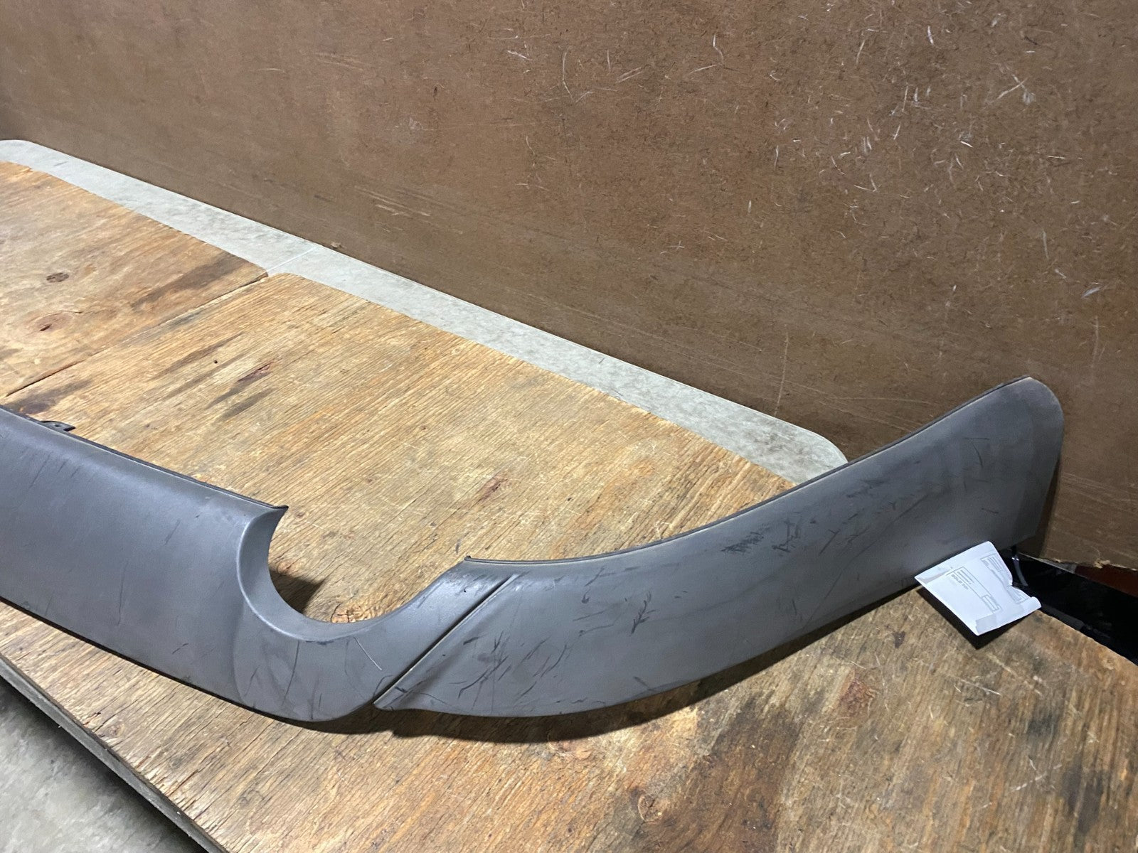 2009 to 2012 Lincoln MKS Rear Lower Bumper Cover Valance AF37216