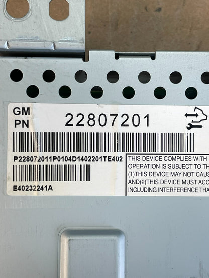 2010 - 2011 Chevrolet Equinox Radio Display Screen Information Dash ad5956DG6