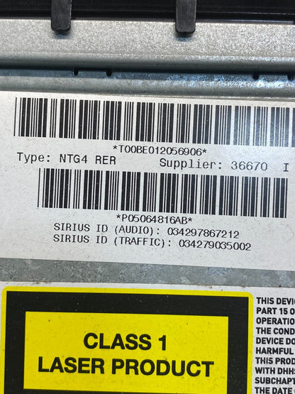 2010 Chrysler 300 Navi Radio Display Unit Radio PN# P05064816AB AF65696