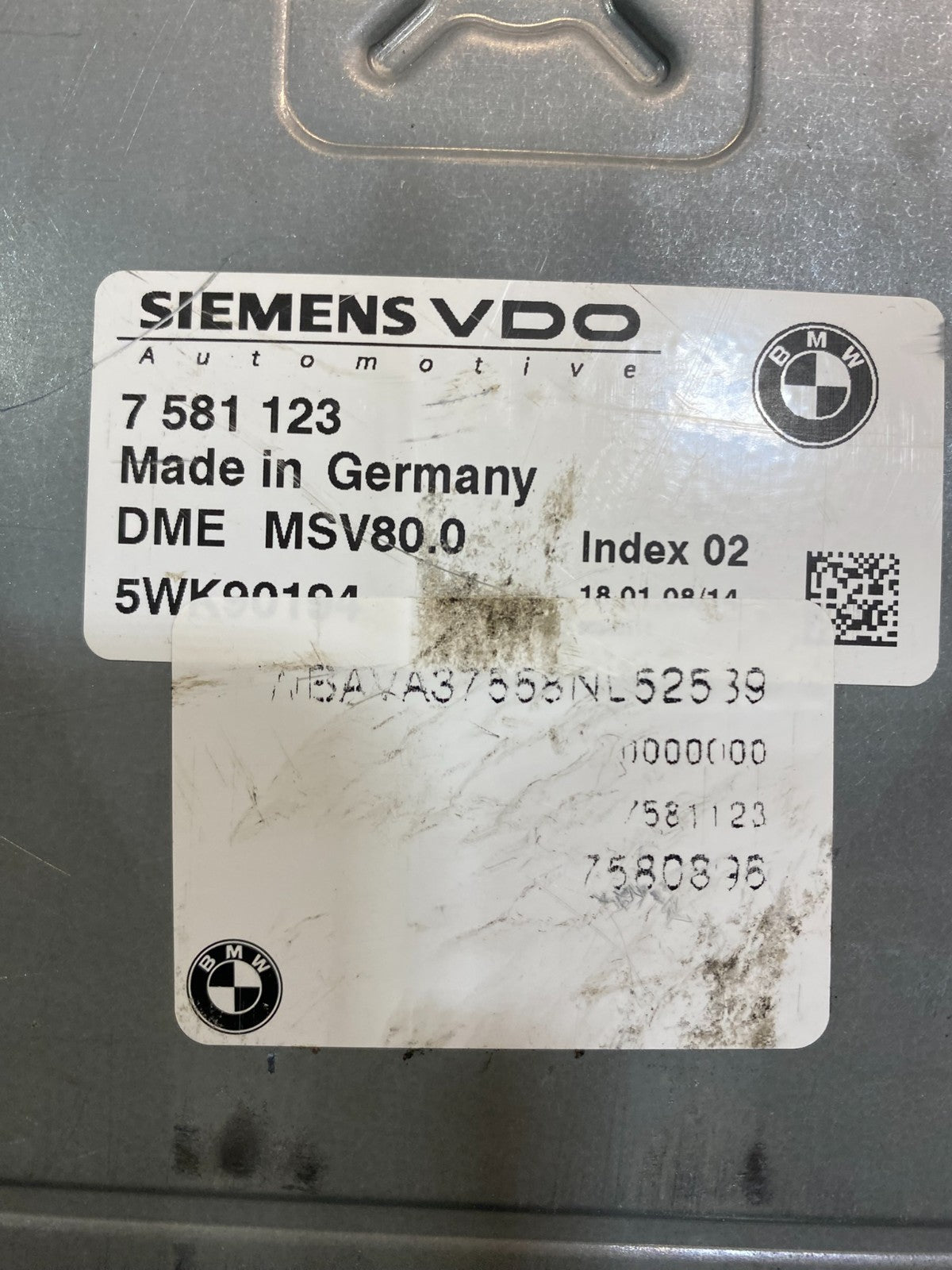 2007 - 2011 BMW 328i 528i E90 ECM ECU Engine Computer 7602220 aa1740 DG3