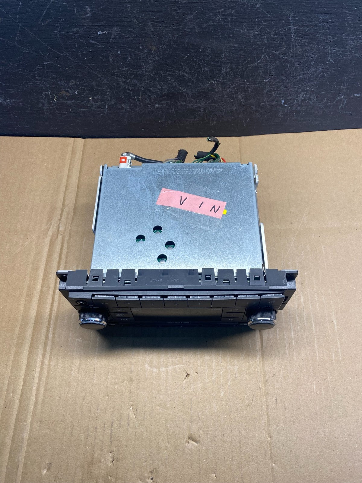 2007-2012 Chrysler Dodge Jeep Ram Radio CD MP3 AUX Receiver AD1678 DG4